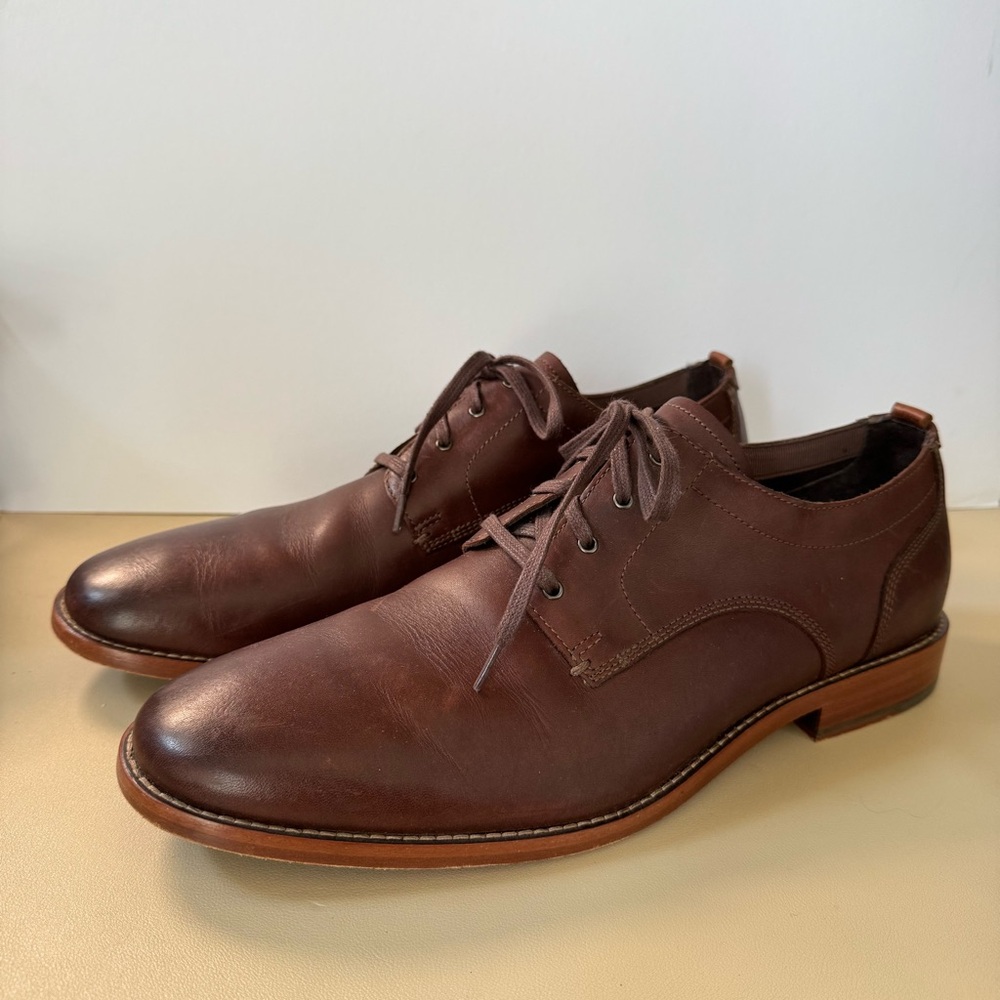 Classic Brown Cole Hann Leather Men's Shoes